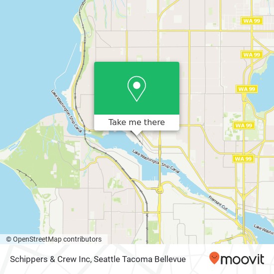 Schippers & Crew Inc map
