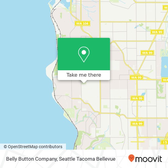 Belly Button Company map