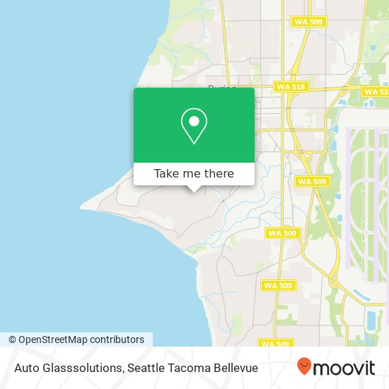 Auto Glasssolutions map