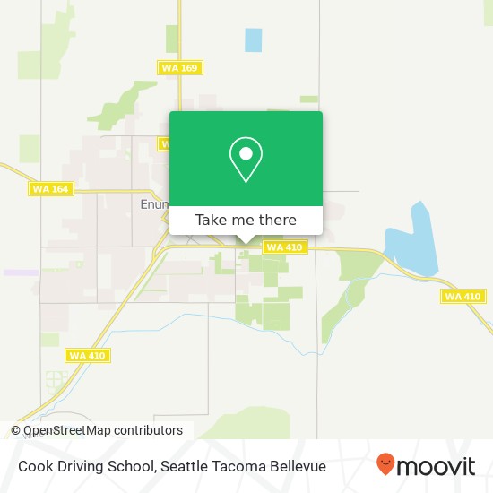 Cook Driving School map