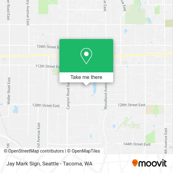 Jay Mark Sign map