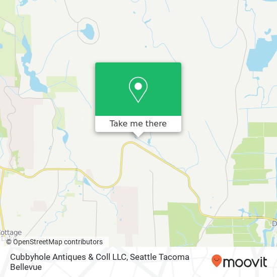 Mapa de Cubbyhole Antiques & Coll LLC