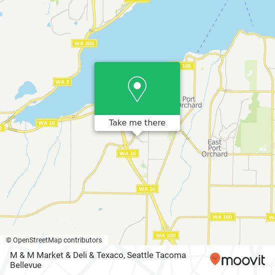 M & M Market & Deli & Texaco map