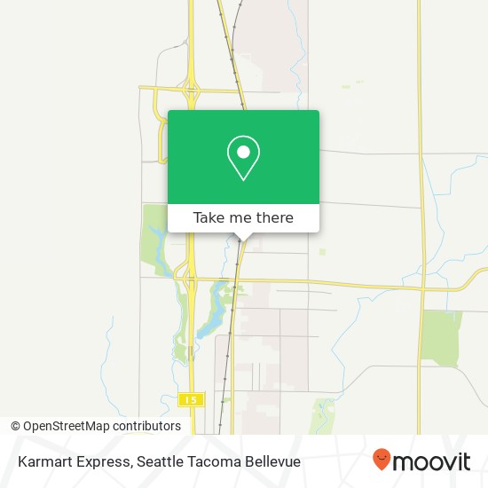 Mapa de Karmart Express