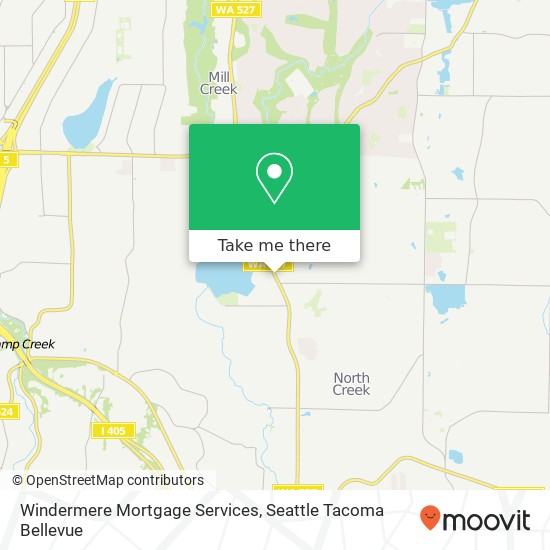 Windermere Mortgage Services map