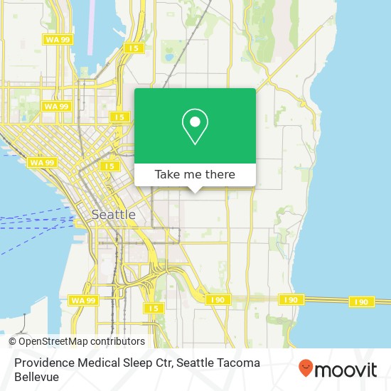 Mapa de Providence Medical Sleep Ctr