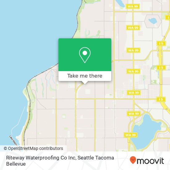 Riteway Waterproofing Co Inc map