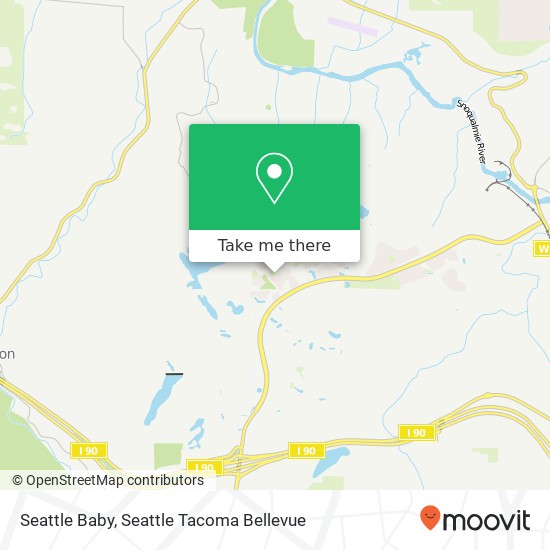 Mapa de Seattle Baby