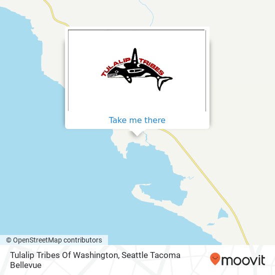 Mapa de Tulalip Tribes Of Washington