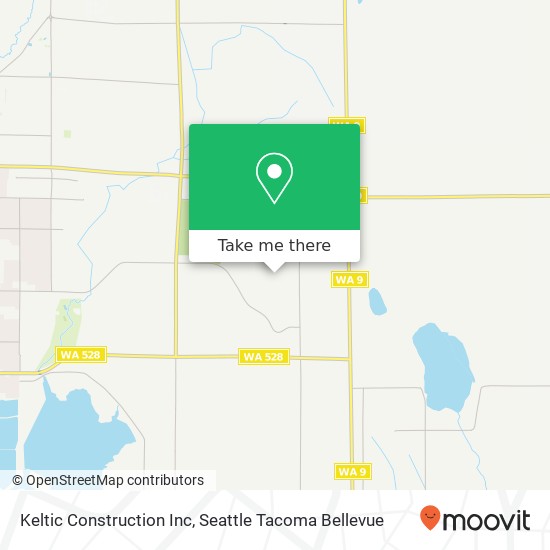 Mapa de Keltic Construction Inc
