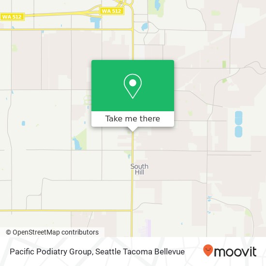 Pacific Podiatry Group map