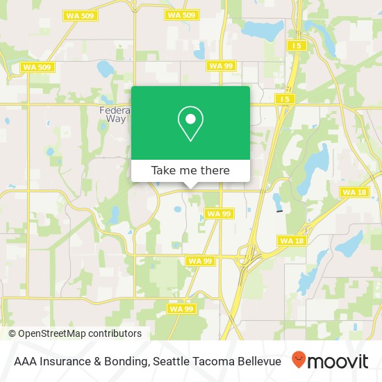 Mapa de AAA Insurance & Bonding