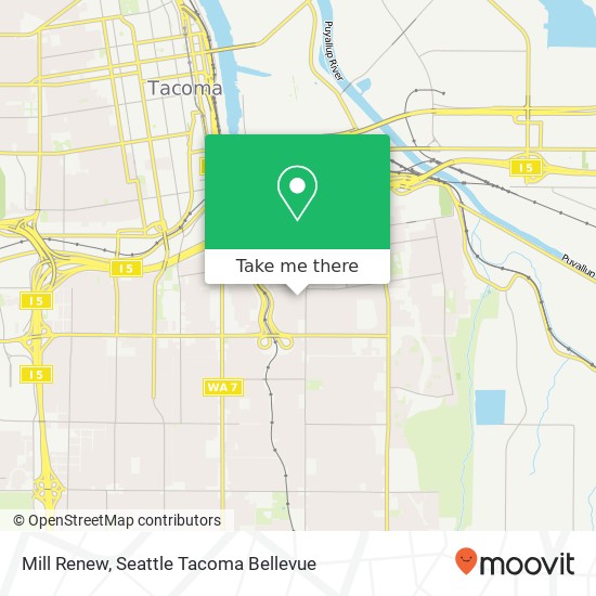 Mill Renew map