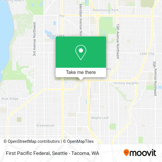 First Pacific Federal map
