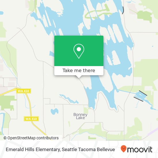 Mapa de Emerald Hills Elementary