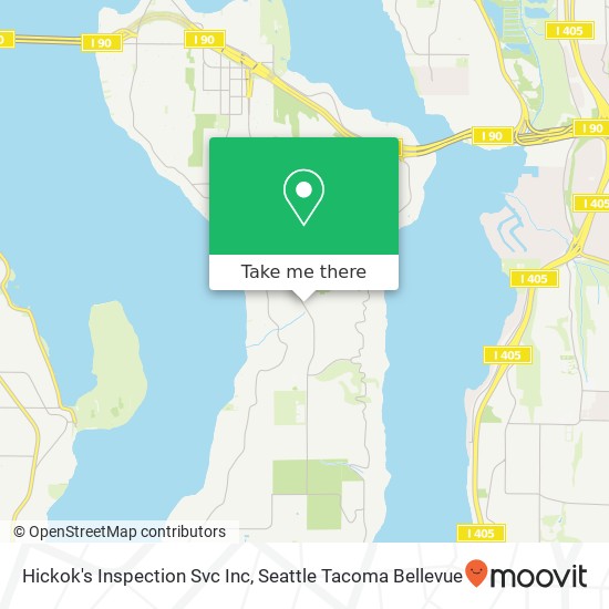 Hickok's Inspection Svc Inc map