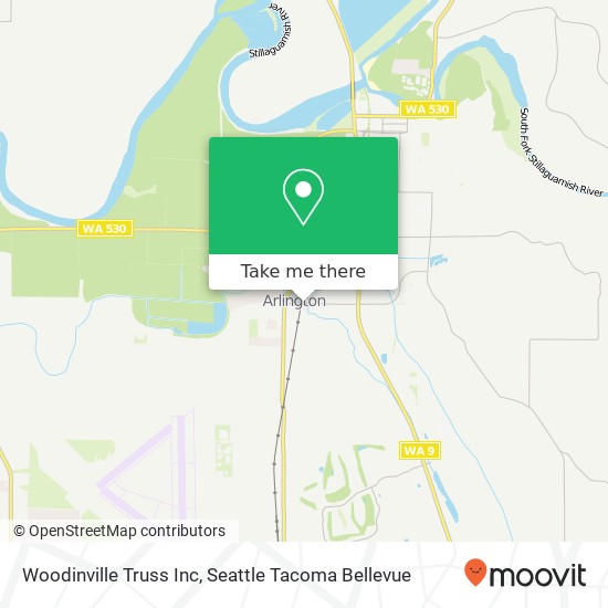 Woodinville Truss Inc map