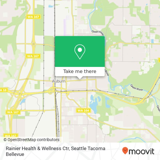 Mapa de Rainier Health & Wellness Ctr