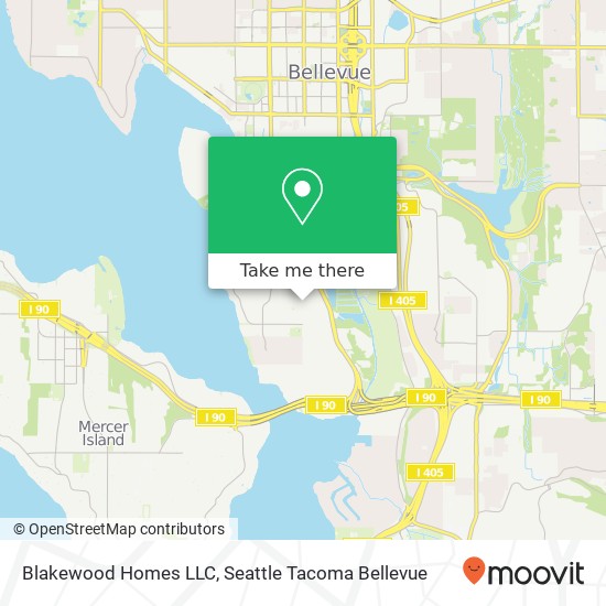 Mapa de Blakewood Homes LLC