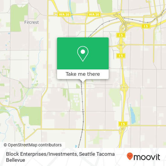 Mapa de Block Enterprises/Investments
