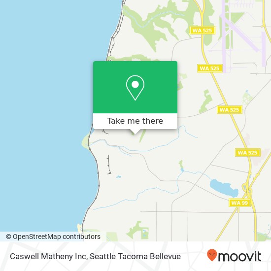 Caswell Matheny Inc map