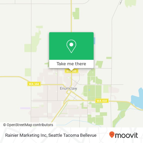 Mapa de Rainier Marketing Inc