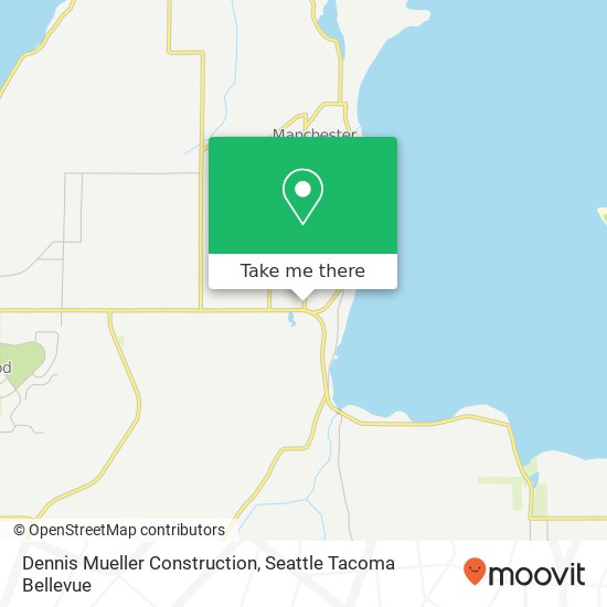 Dennis Mueller Construction map