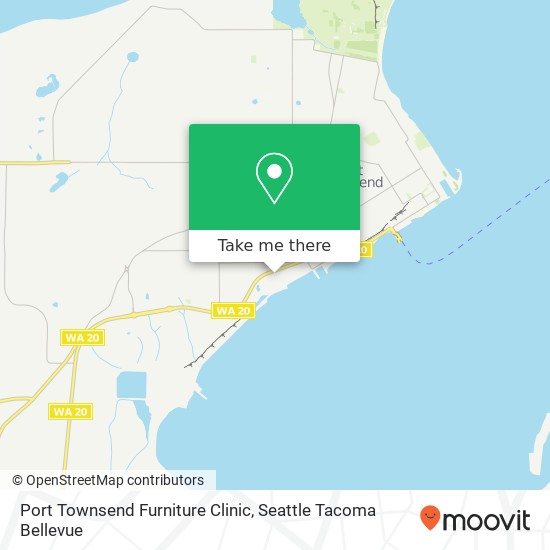 Port Townsend Furniture Clinic map