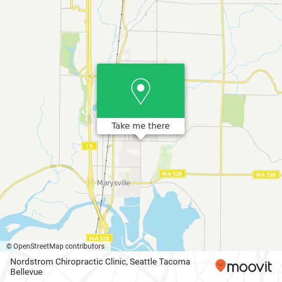Nordstrom Chiropractic Clinic map