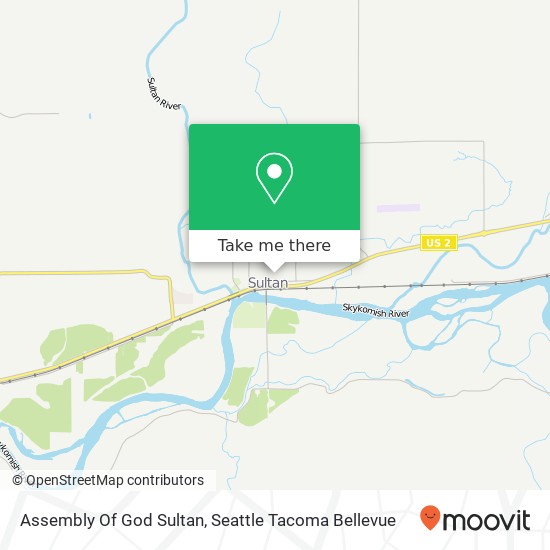 Mapa de Assembly Of God Sultan