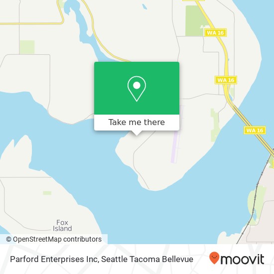 Parford Enterprises Inc map