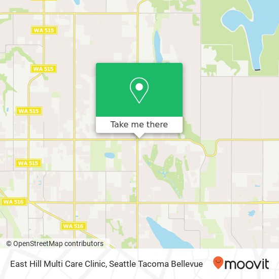 East Hill Multi Care Clinic map