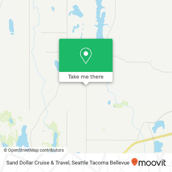 Sand Dollar Cruise & Travel map