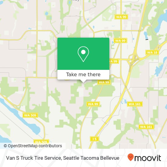 Mapa de Van S Truck Tire Service