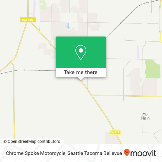 Mapa de Chrome Spoke Motorcycle