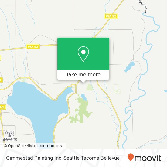 Mapa de Gimmestad Painting Inc
