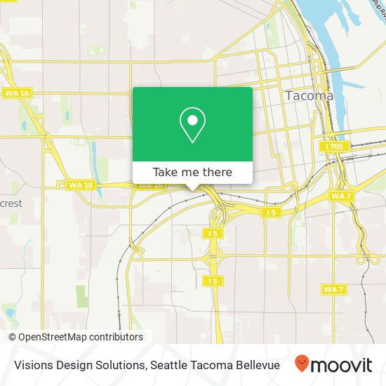 Visions Design Solutions map