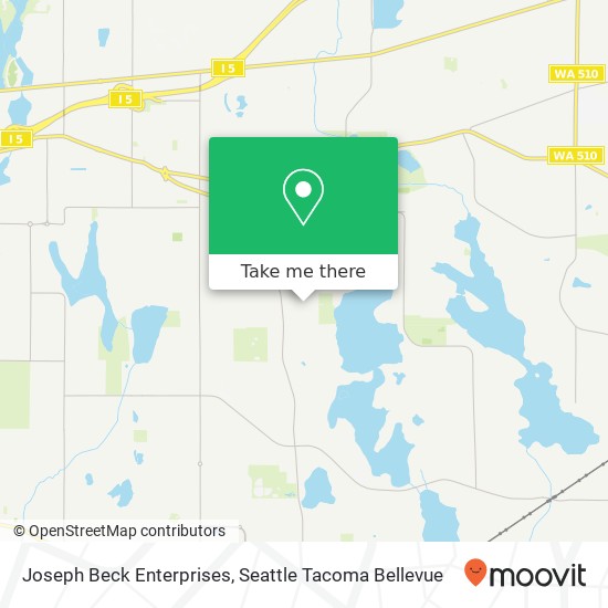 Joseph Beck Enterprises map