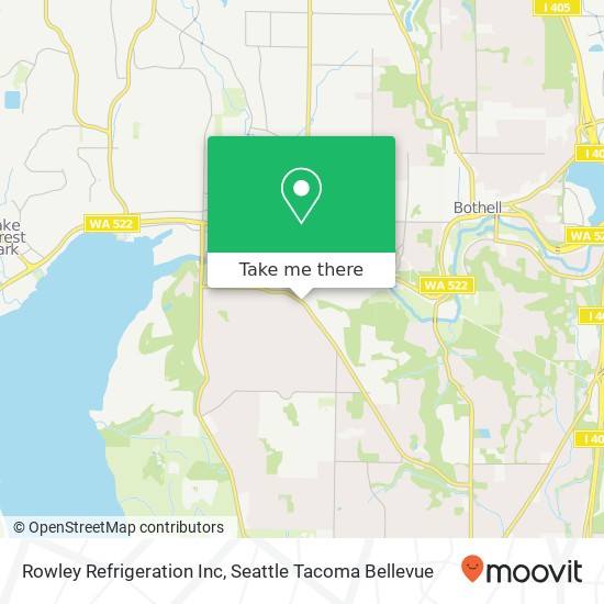 Rowley Refrigeration Inc map