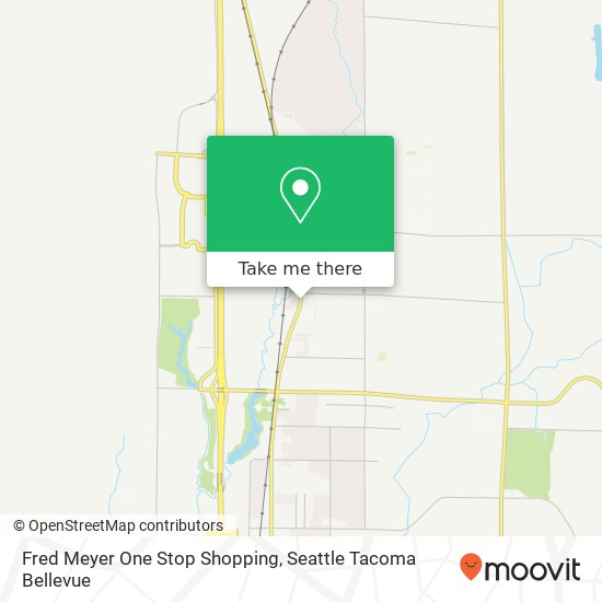 Mapa de Fred Meyer One Stop Shopping