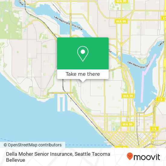 Mapa de Della Moher Senior Insurance