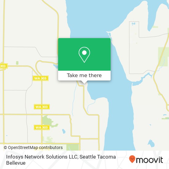 Infosys Network Solutions LLC map