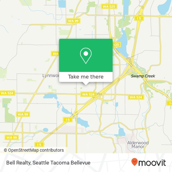 Bell Realty map