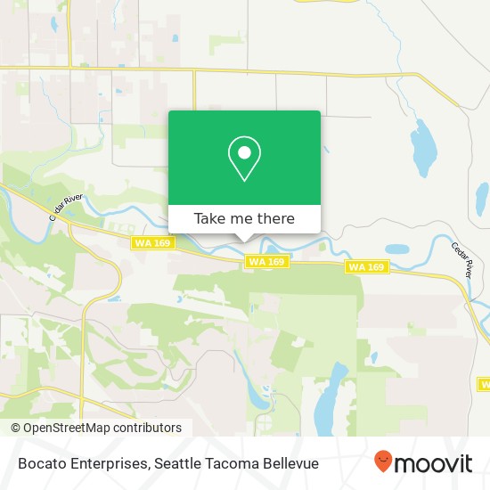 Bocato Enterprises map