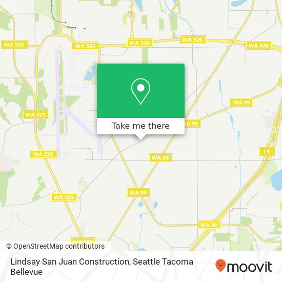 Lindsay San Juan Construction map