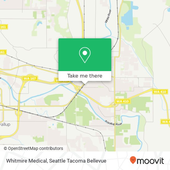 Mapa de Whitmire Medical