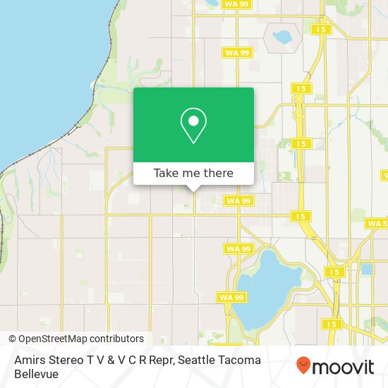 Amirs Stereo T V & V C R Repr map