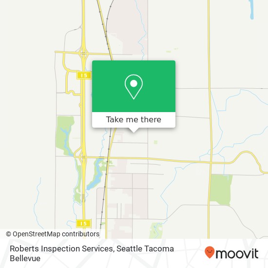 Mapa de Roberts Inspection Services