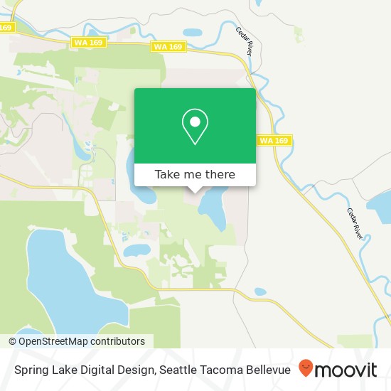 Spring Lake Digital Design map