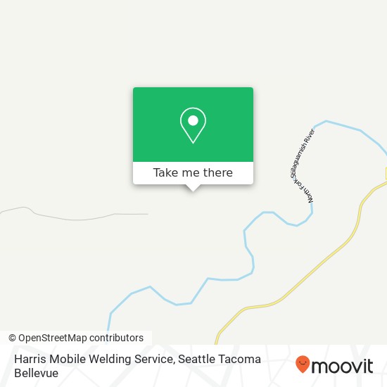 Mapa de Harris Mobile Welding Service